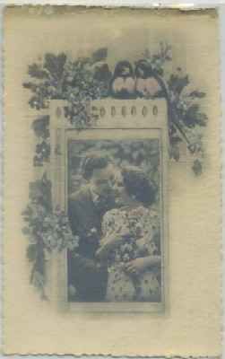 POSTAL ROMANTICA.