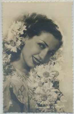 POSTAL ROMANTICA. HASTA LAS FLORES ENVIDIAN…