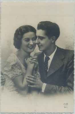 POSTAL ROMANTICA. Nº 1590