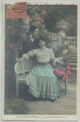 POSTAL ROMANTICA. AUCUN AMOUR N'EGALE CELUI QUE J'AI POUR TOI