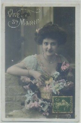 POSTAL ROMANTICA. VIVE STE. MARIE