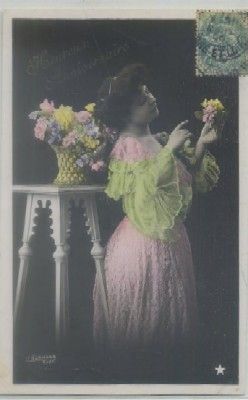 POSTAL ROMANTICA. V.B.C. serie nº 3007