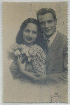 POSTAL ROMANTICA. PAREJA Nº 1549