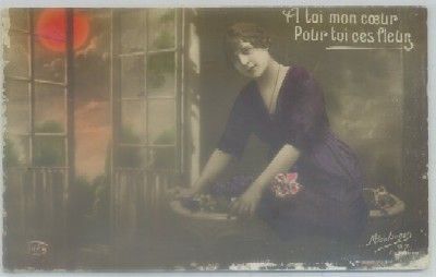 POSTAL ROMANTICA. M. BOULANGER 97