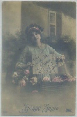 POSTAL ROMANTICA. BONNE ANNE
