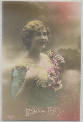 POSTAL ROMANTICA. BONE FETE
