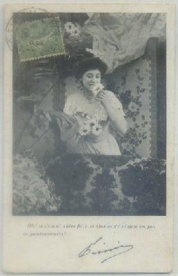POSTAL ROMANTICA. OH PARLE MOI….
