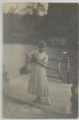 POSTAL ROMANTICA. CUELLIES POUR VOUS