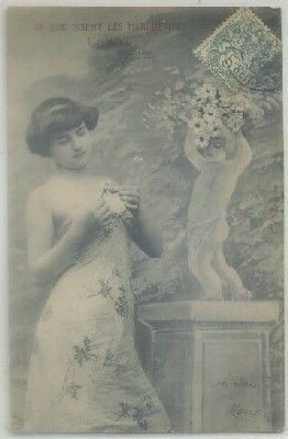 POSTAL ROMANTICA. CE QUE DISENT LES MARGUERITES