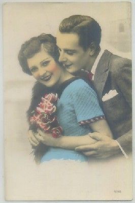 POSTAL ROMANTICA: PAREJA