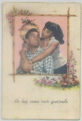 POSTAL ROMANTICA: NO HAY COMO VIVIR QUERIENDO