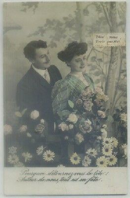 POSTAL ROMANTICA: POURQUOI DETOURNEZ VOUS LA TETE…
