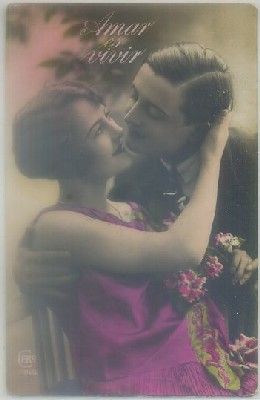 POSTAL ROMANTICA: AMAR EN VIVIR