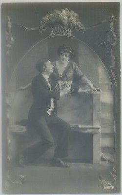 POSTAL ROMANTICA: Nº 2907 / 1