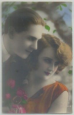 POSTAL ROMANTICA: PAREJA
