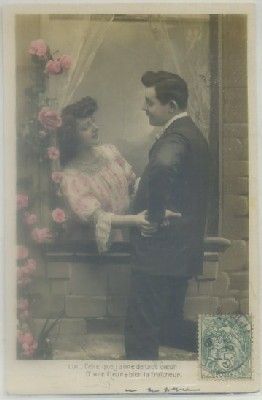 POSTAL ROMANTICA: CELLE QUE J'AIME DE TOUT COEUR