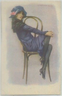 POSTAL ROMANTICA: STAMPA 6529