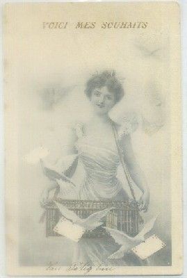 POSTAL ROMANTICA: VOICI MES SOUHAITS