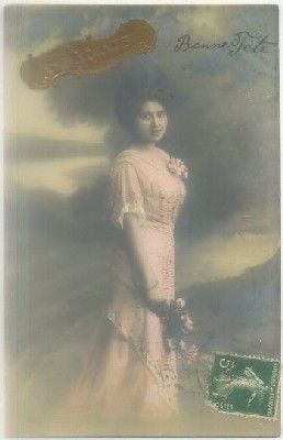POSTAL ROMANTICA: BONNE FETE