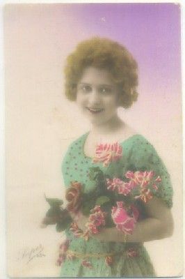 POSTAL ROMANTICA: SEÑORITA