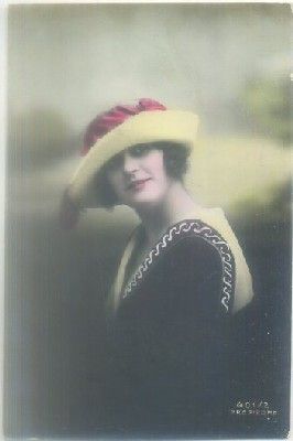 POSTAL ROMANTICA: SEÑORITA