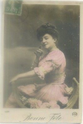 POSTAL ROMANTICA: BONNE FETE