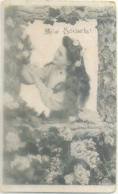 POSTAL ROMANTICA: MILLE SOUHAITS