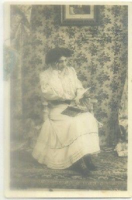 POSTAL ROMANTICA: SEÑORITA