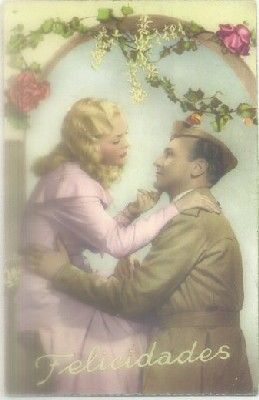 POSTAL ROMANTICA: FELICIDADES