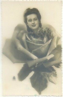 POSTAL ROMANTICA: SEÑORITA