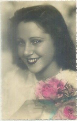 POSTAL ROMANTICA: SEÑORITA