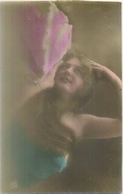 POSTAL ROMANTICA: SEÑORITA