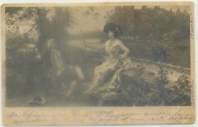 POSTAL ROMANTICA: LE PORTAIT