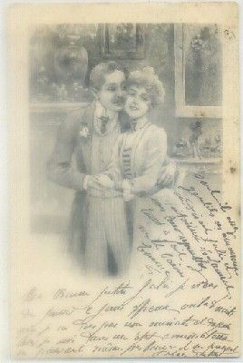 POSTAL ROMANTICA: PAREJA