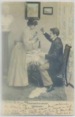 POSTAL ROMANTICA: EHESTANDSBAROMETER STÜRMISCH
