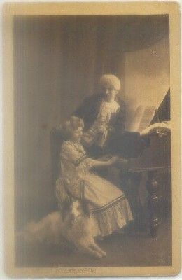 POSTAL ROMANTICA: LA LEÇON INTERROMPUE