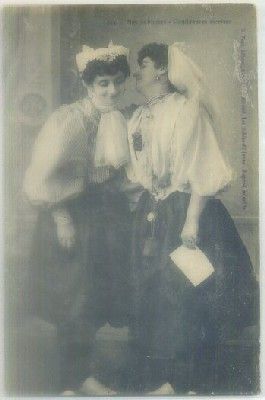 POSTAL ROMANTICA:  NOS SABLAISES. CONFIDENCES SECRETES