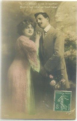 POSTAL ROMANTICA: L'AVENIR C'EST LE BONHEUR…