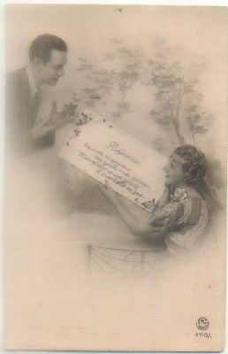 POSTAL ROMANTICA: REPONSE