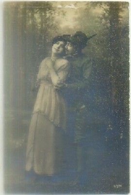 POSTAL ROMANTICA: PAREJA
