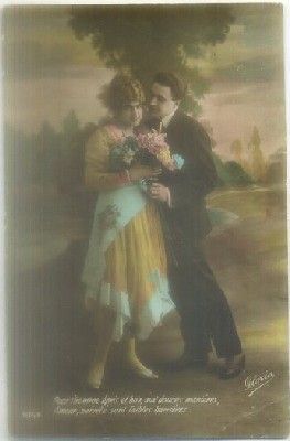 POSTAL ROMANTICA: POUR L'HOMME EPRIS ET BON…