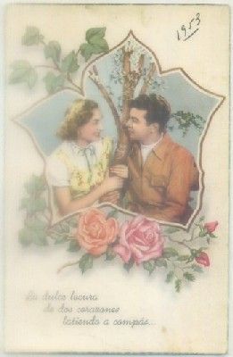 POSTAL ROMANTICA: LA DULCE LOCURA DE DOS CORAZONES….