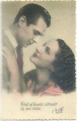 POSTAL ROMANTICA: ERES EL SUEÑO DORADO DE MI VIDA
