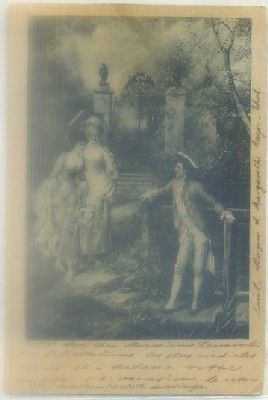 POSTAL ROMANTICA: MEUNIER PINX