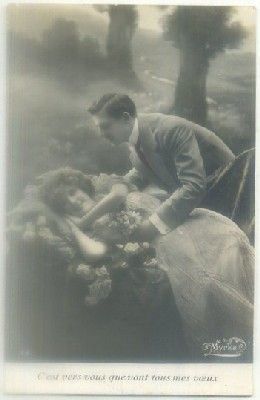 POSTAL ROMANTICA: C'EST VERS VOUS QUE VONT TOUS MES VOEUX