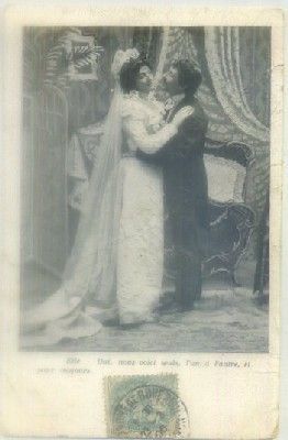 POSTAL ROMANTICA: OUI NOUS VOICI SENTS…