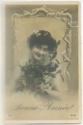 POSTAL ROMANTICA: BONNE ANNÉE