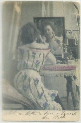 POSTAL ROMANTICA: SEÑORITA