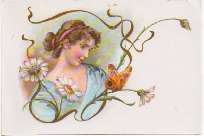POSTAL ROMANTICA. REPRODUCCION