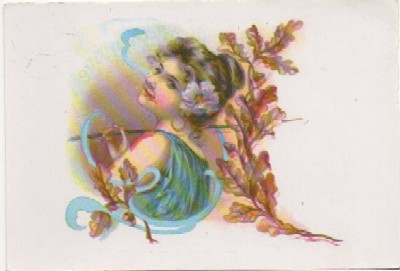 POSTAL ROMANTICA. REPRODUCCION
